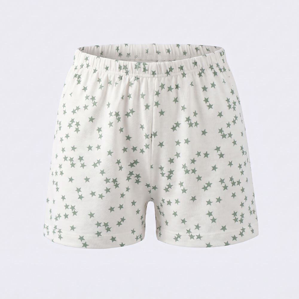 Pijama Infantil Menina Curto Em Algodão Marmelada