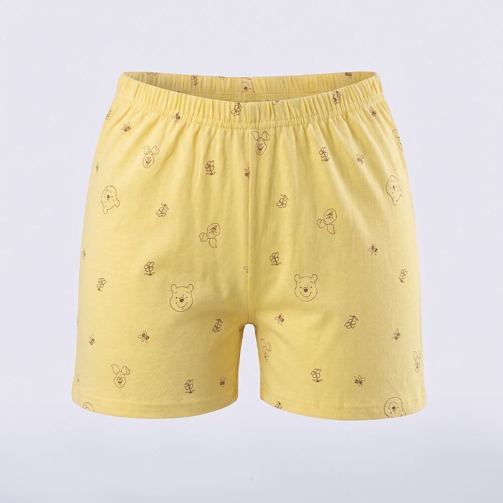 Pijama Infantil Meninas 4 a 10 Anos Curto Pooh Disney