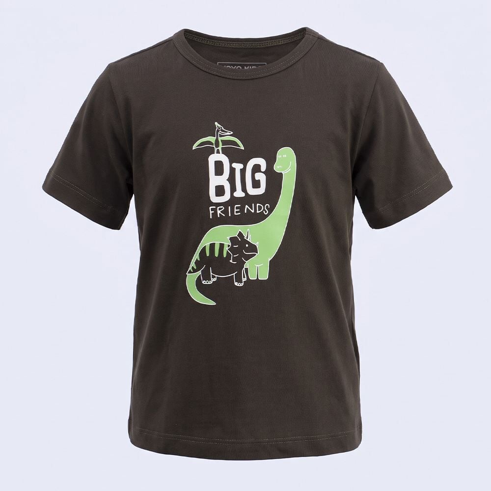 Pijama Infantil Menino 1 a 3 anos Curto Dino Yoyo Kids