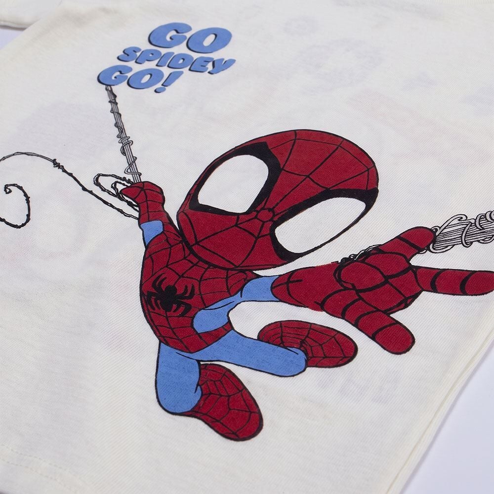 Pijama Infantil Menino 1 a 3 Anos Curto Spider Disney