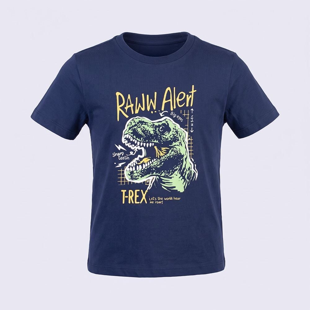 Pijama Infantil Menino 4 a 10 Anos Curto Dino Raww Hot Dog