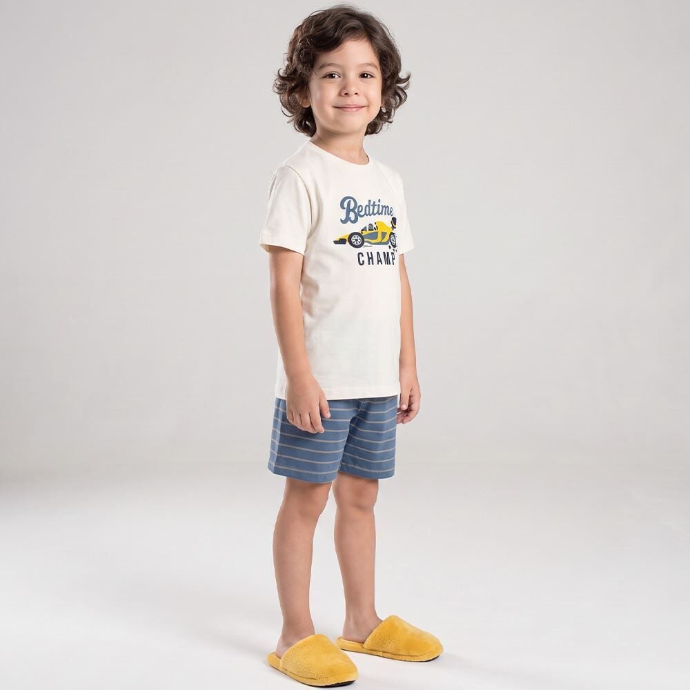 Pijama Infantil Menino 4 a 10 Anos Curto Hot Dog