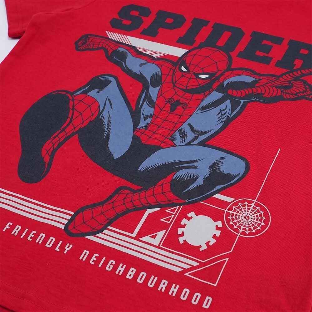 Pijama Infantil Menino 4 a 10 Anos Curto Spider Disney