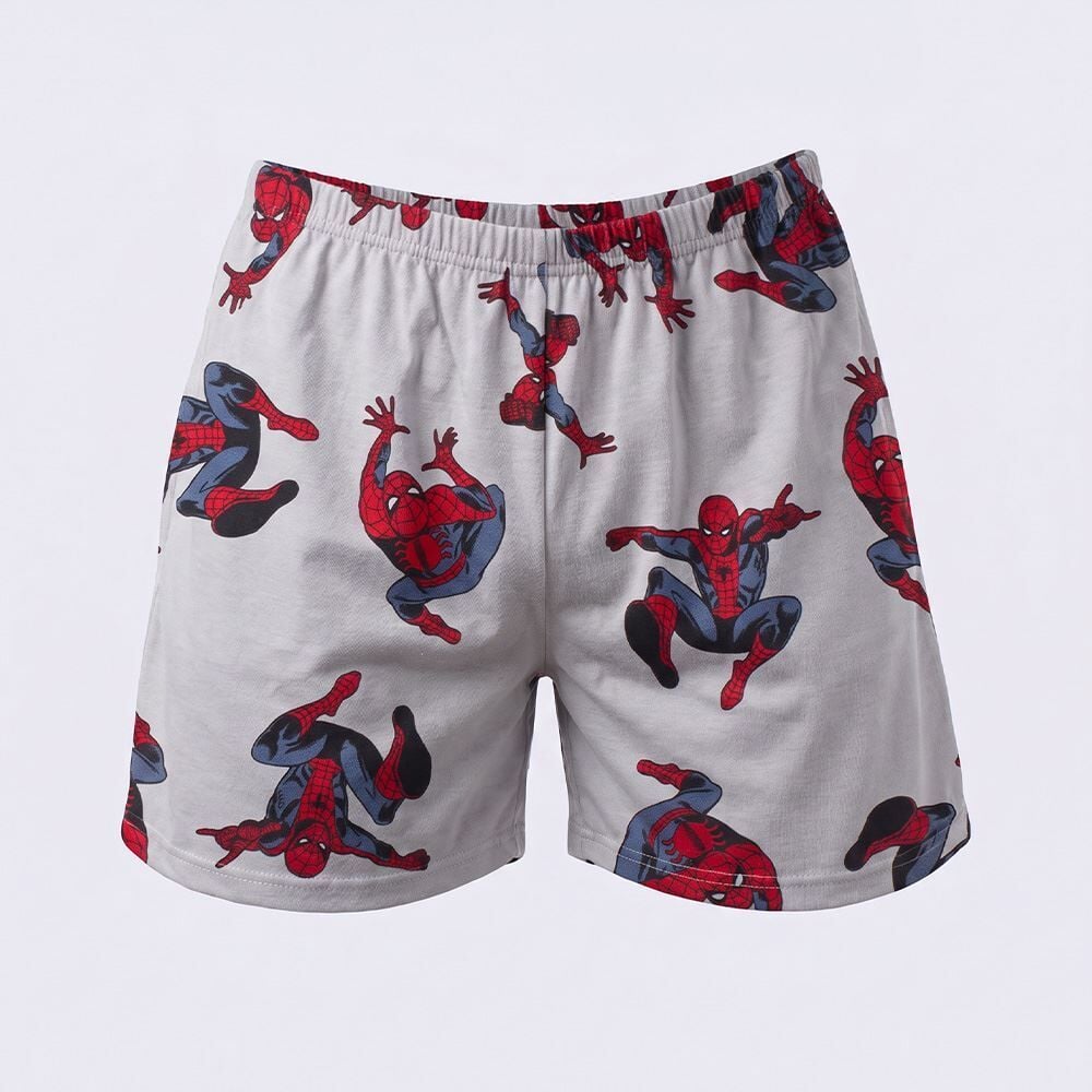 Pijama Infantil Menino 4 a 10 Anos Curto Spider Disney