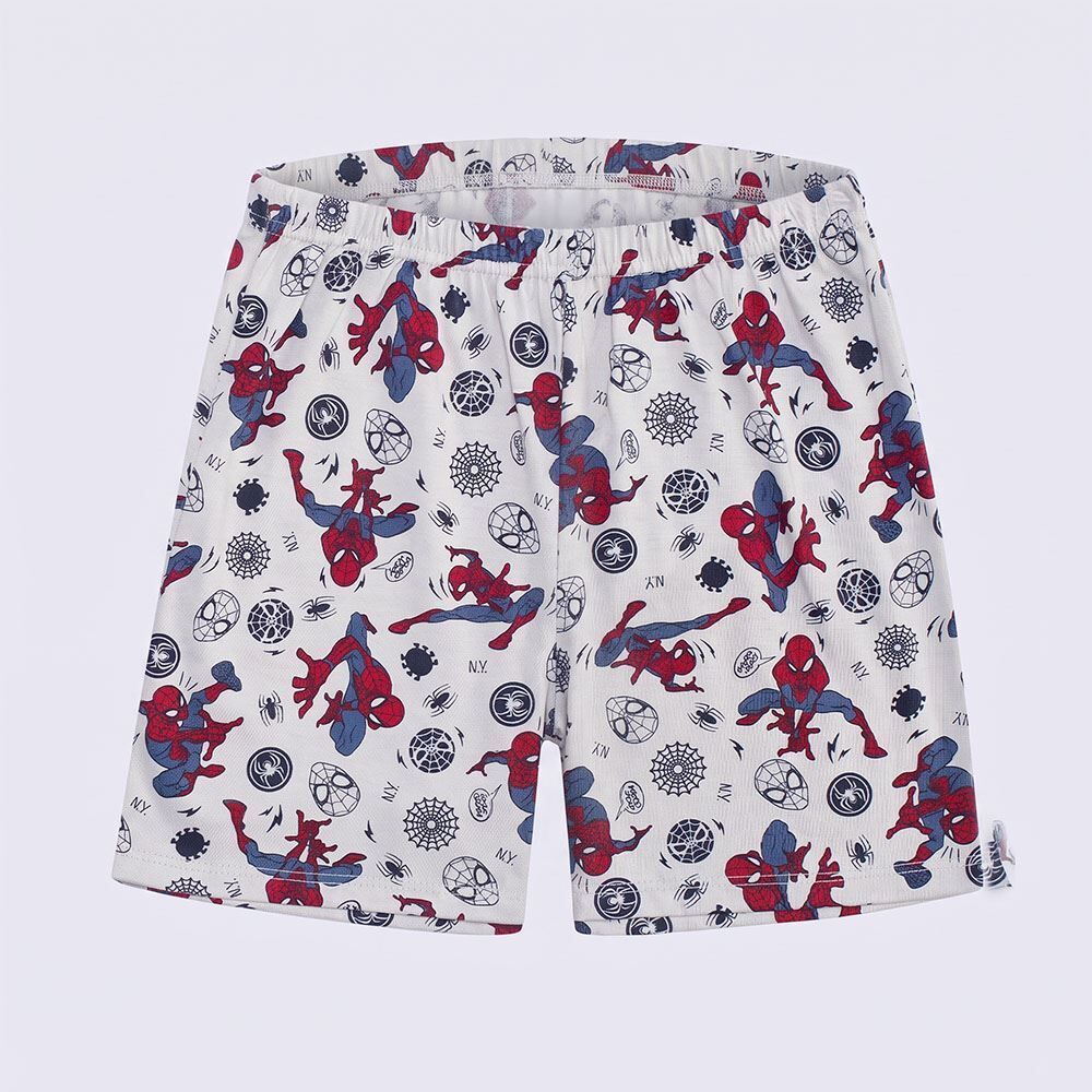 Pijama Infantil Menino 4 a 10 Anos Curto Spider Disney