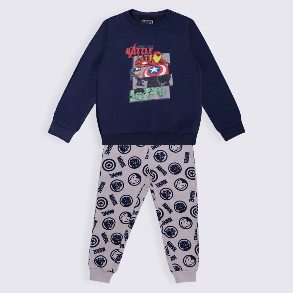 Pijama Juvenil Menino 12 a 16 Anos Peletizado Marvel
