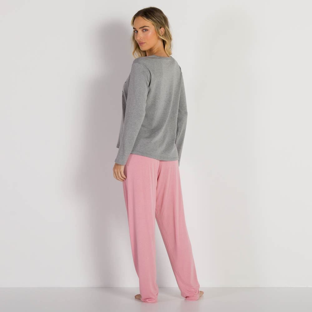 Pijama Longo Unicorn Holla