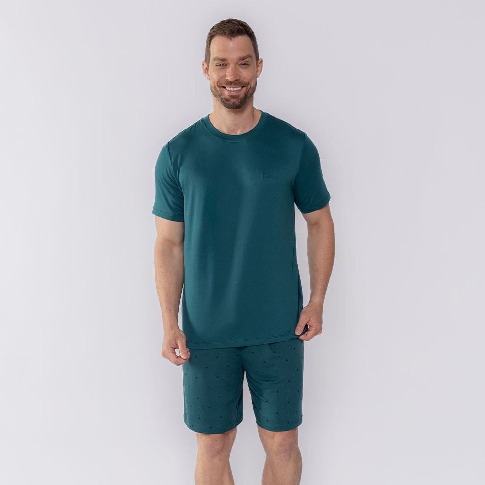 Pijama Masculino Curto Marc Alain