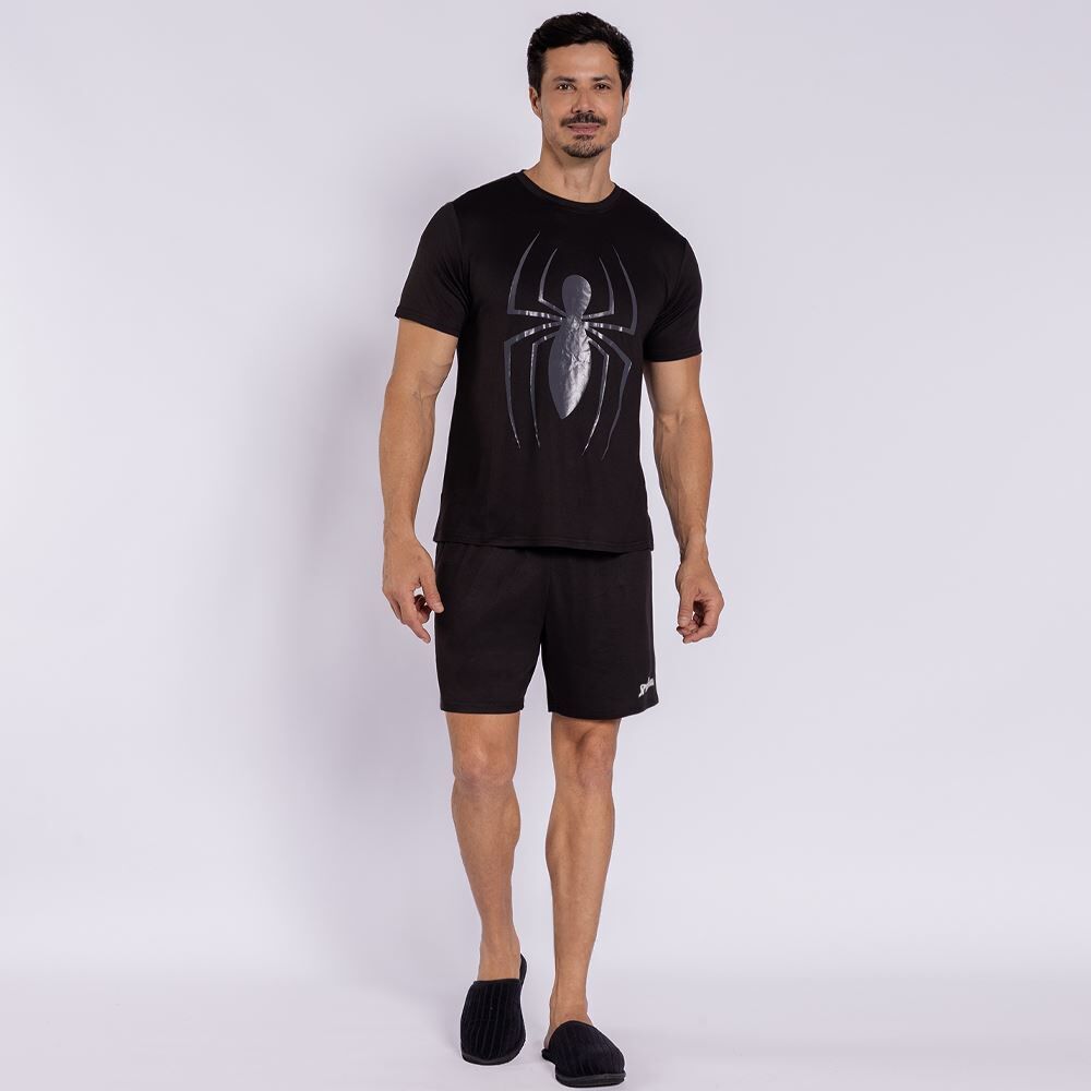 Pijama Masculino Curto Marvel