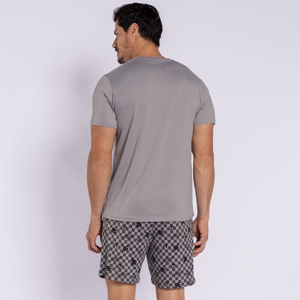 Pijama Masculino Curto Peletizado Disney