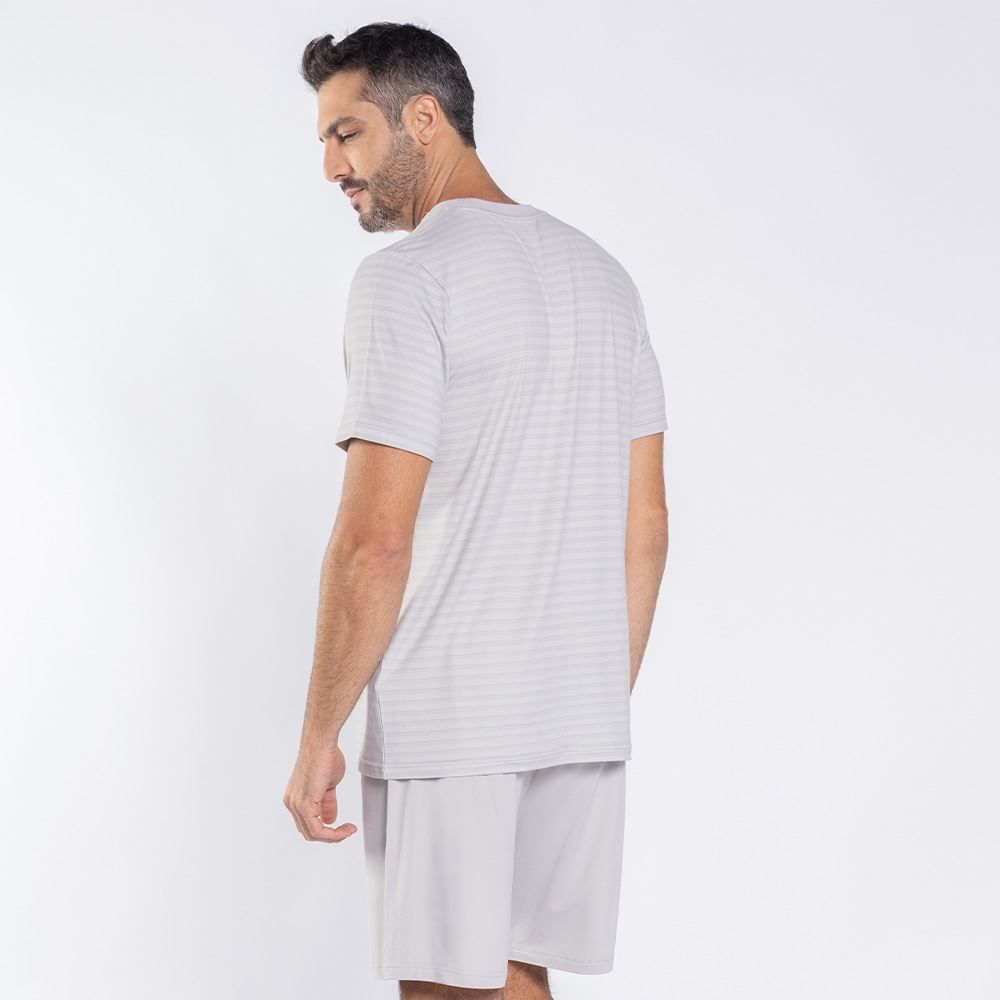 Pijama Masculino Curto Peletizado Marc Alain