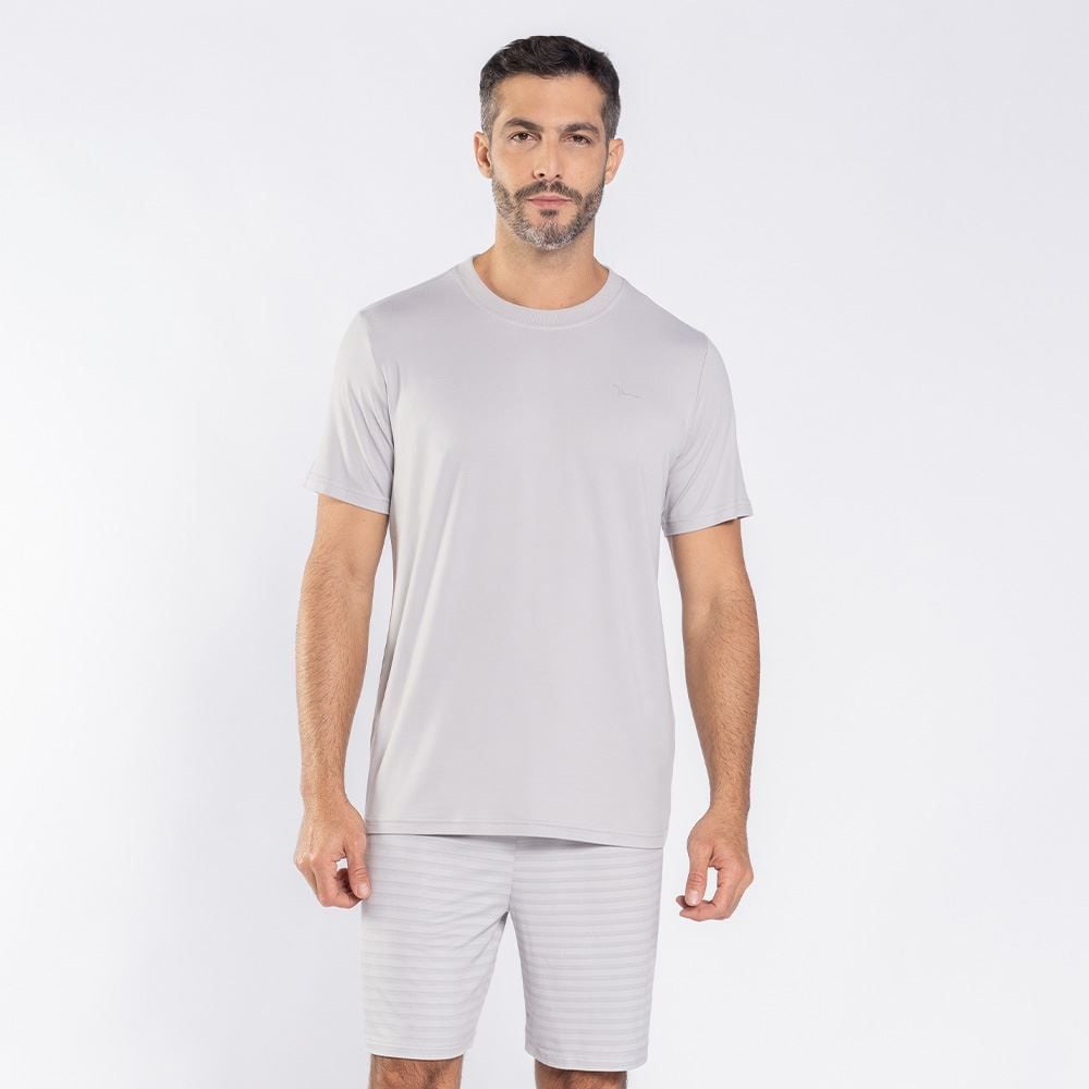Pijama Masculino Curto Peletizado Marc Alain