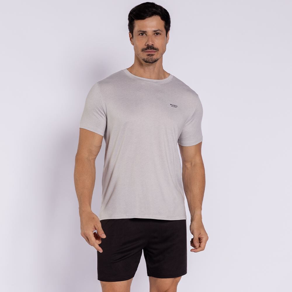 Pijama Masculino Curto Peletizado Marc Alain