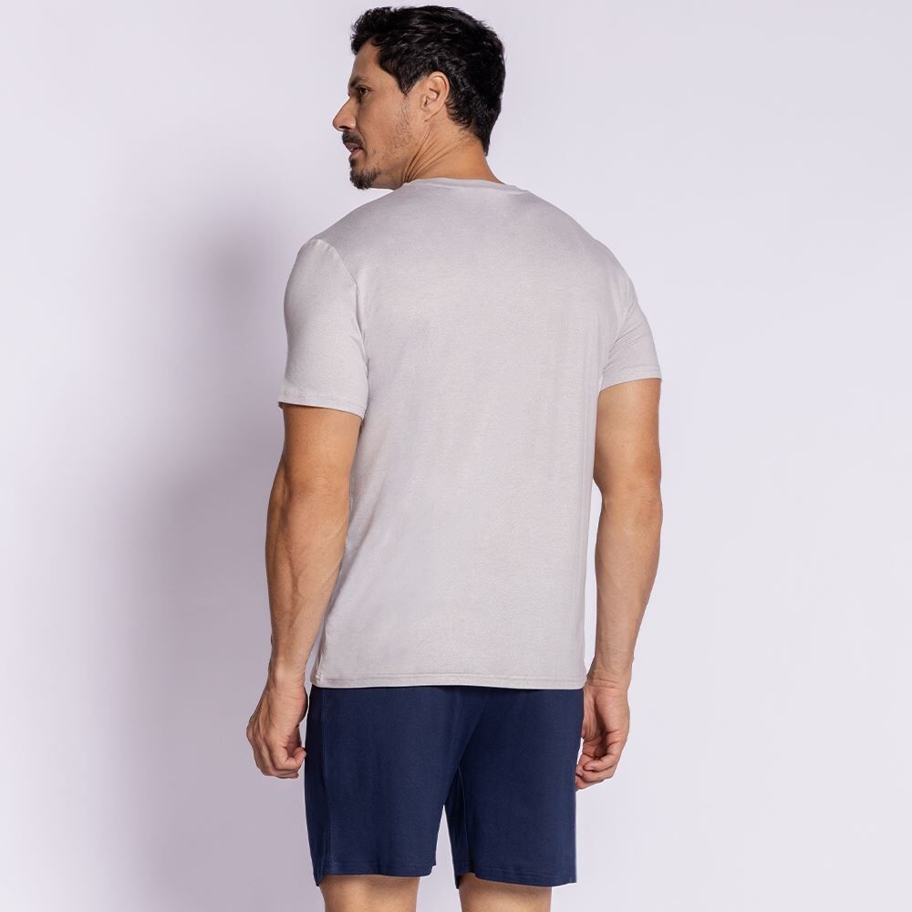 Pijama Masculino Curto Peletizado Marvel