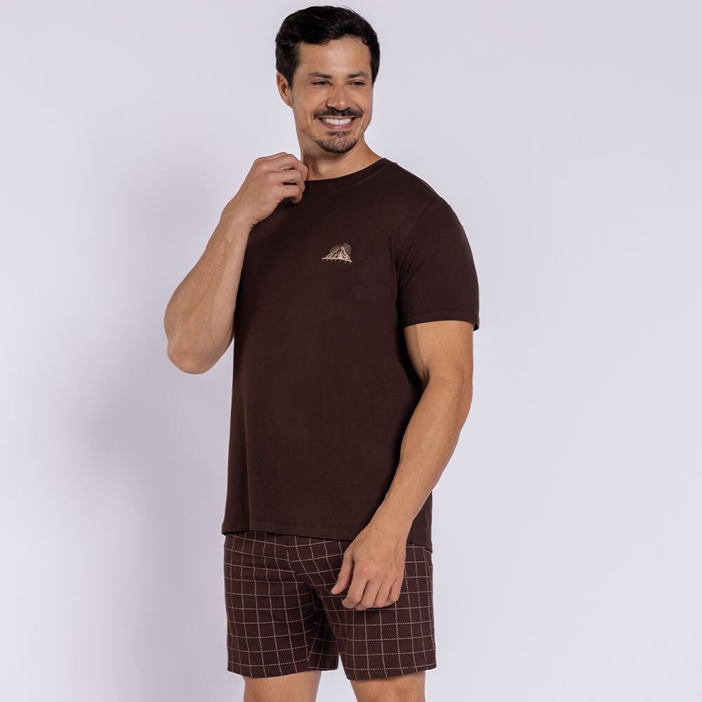 Pijama Masculino Peletizado Marc Alain