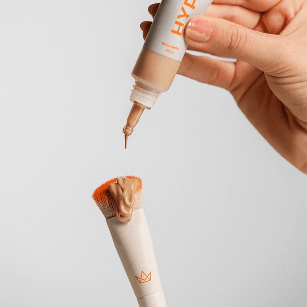 Pincel Triangular para Base 01 Mari Maria Makeup