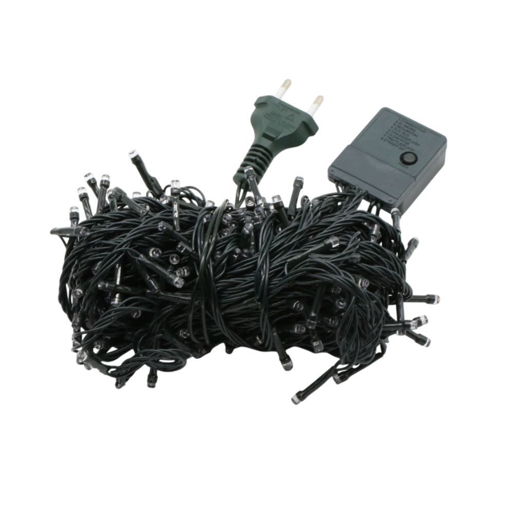 Pisca-Pisca De Natal Colorido 200 Leds 8 Funções Taschibra - 220V