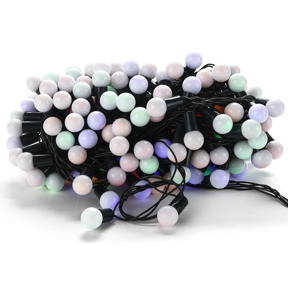 Pisca Pisca De Natal Bolas Coloridas 200 Leds 8 Funções 15M Havan Casa - 220V