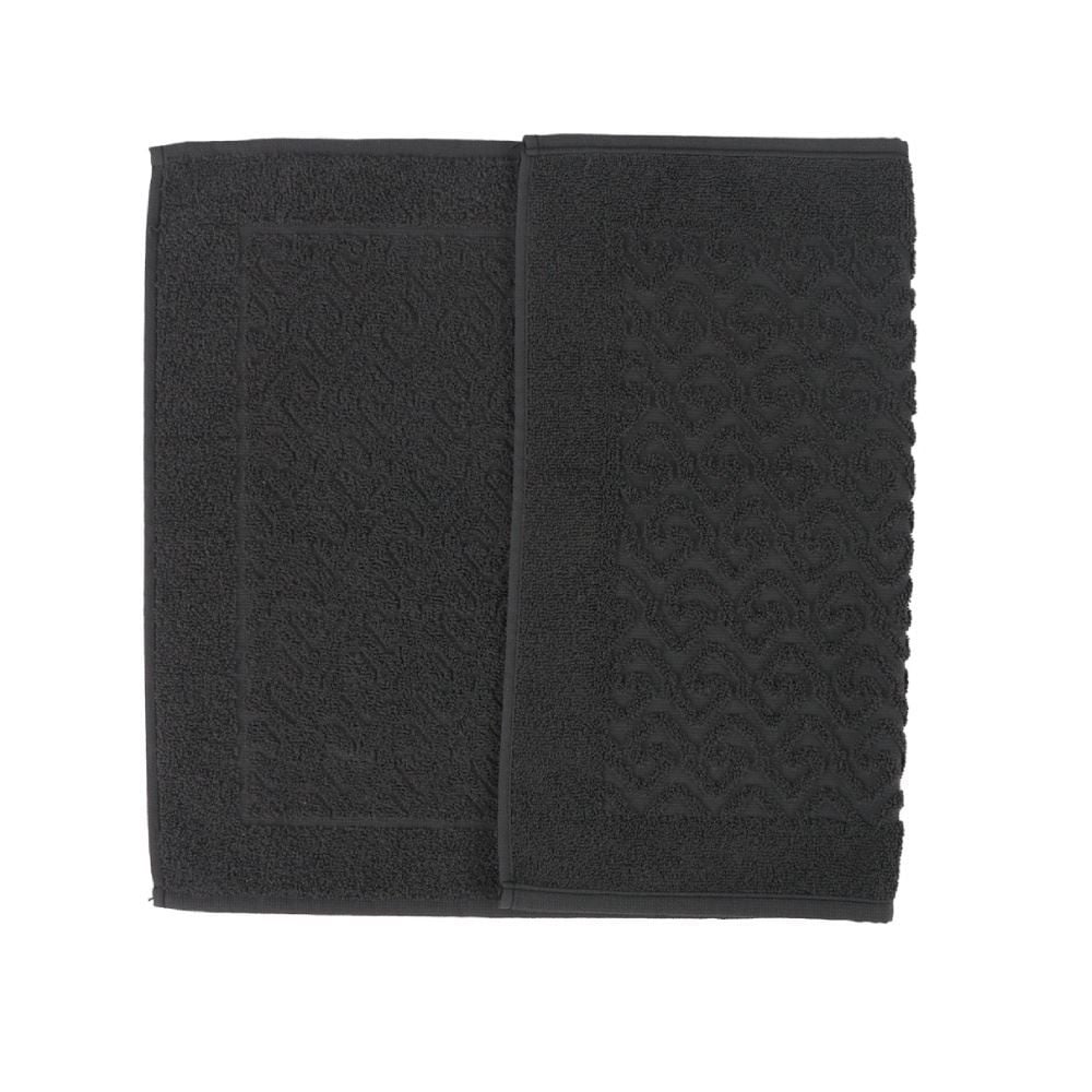 Toalha de Piso para Banheiro 45X68cm Spazio Havan Casa - Carbono