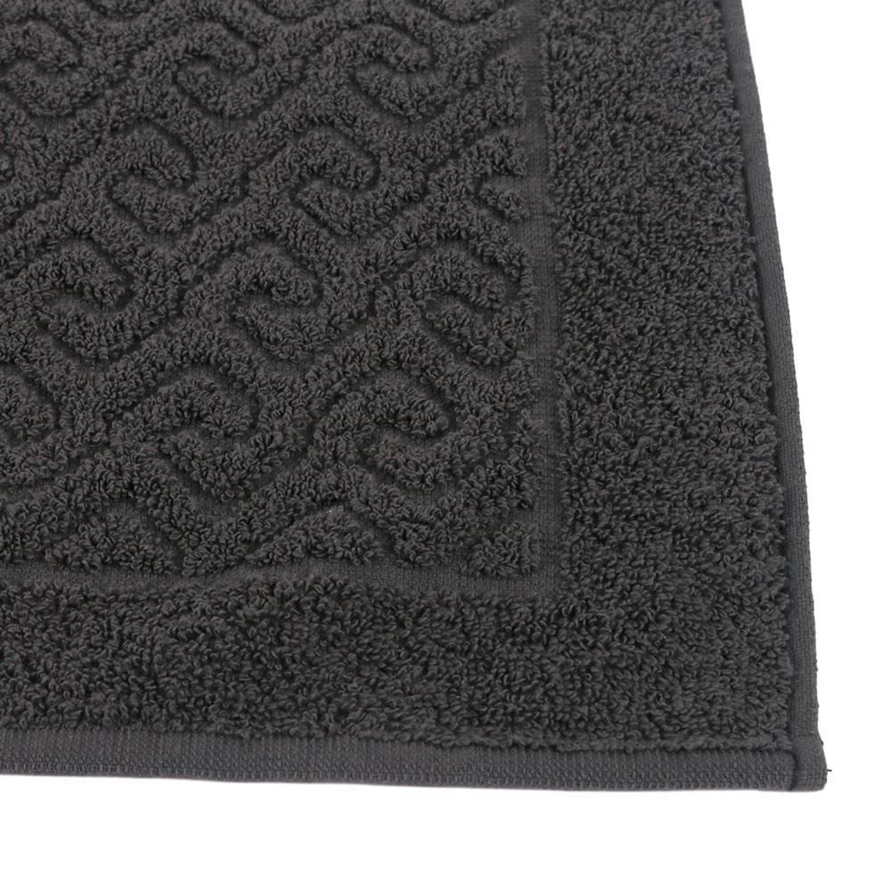 Toalha de Piso para Banheiro 45X68cm Spazio Havan Casa - Carbono