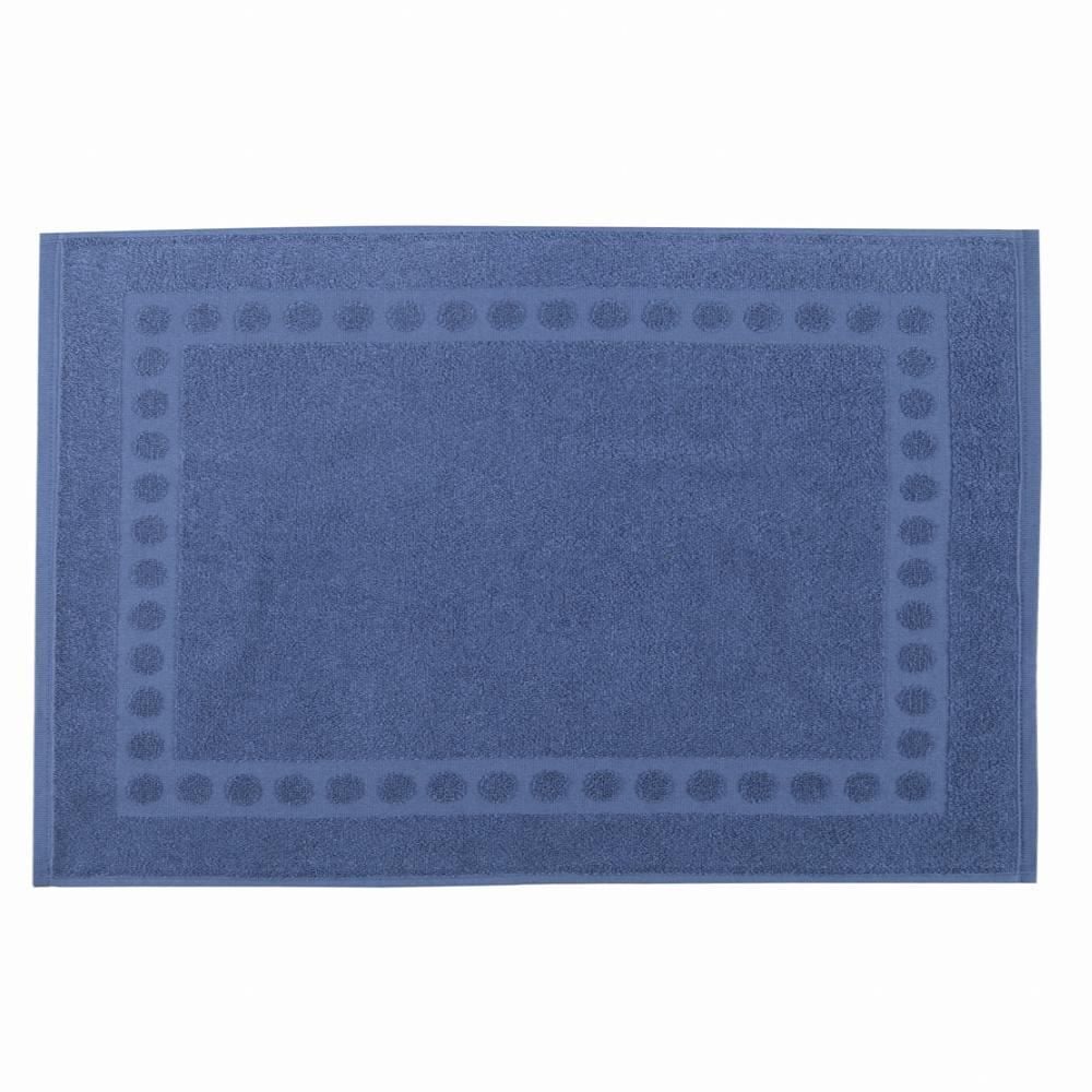 Piso Atoalhado Para Banheiro 100% Algodão Havan Casa - Azul Oceano