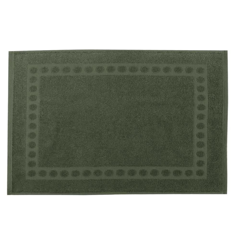 Piso Atoalhado Para Banheiro 100% Algodão Havan Casa - Verde Floresta