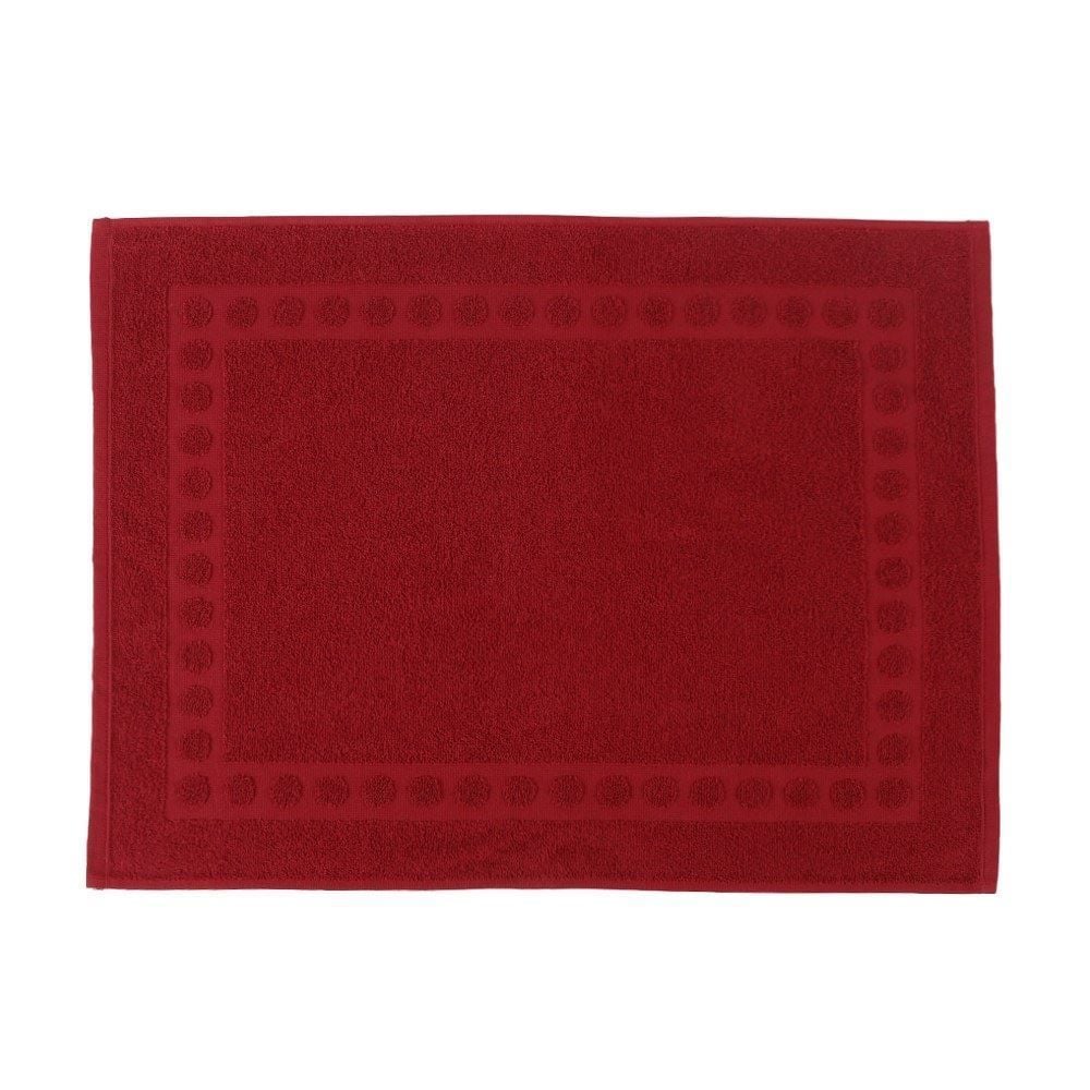 Tapete Piso Atoalhado para Banheiro 100% Algodão Havan Casa - Malva Roma
