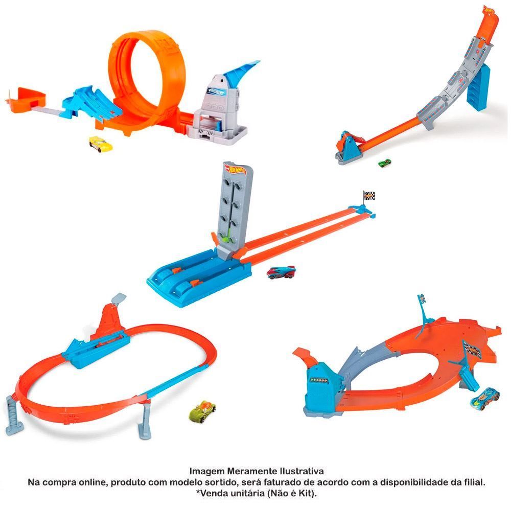 Pista Campeonato Action Hot Wheels Gbf81 Mattel - Sortido