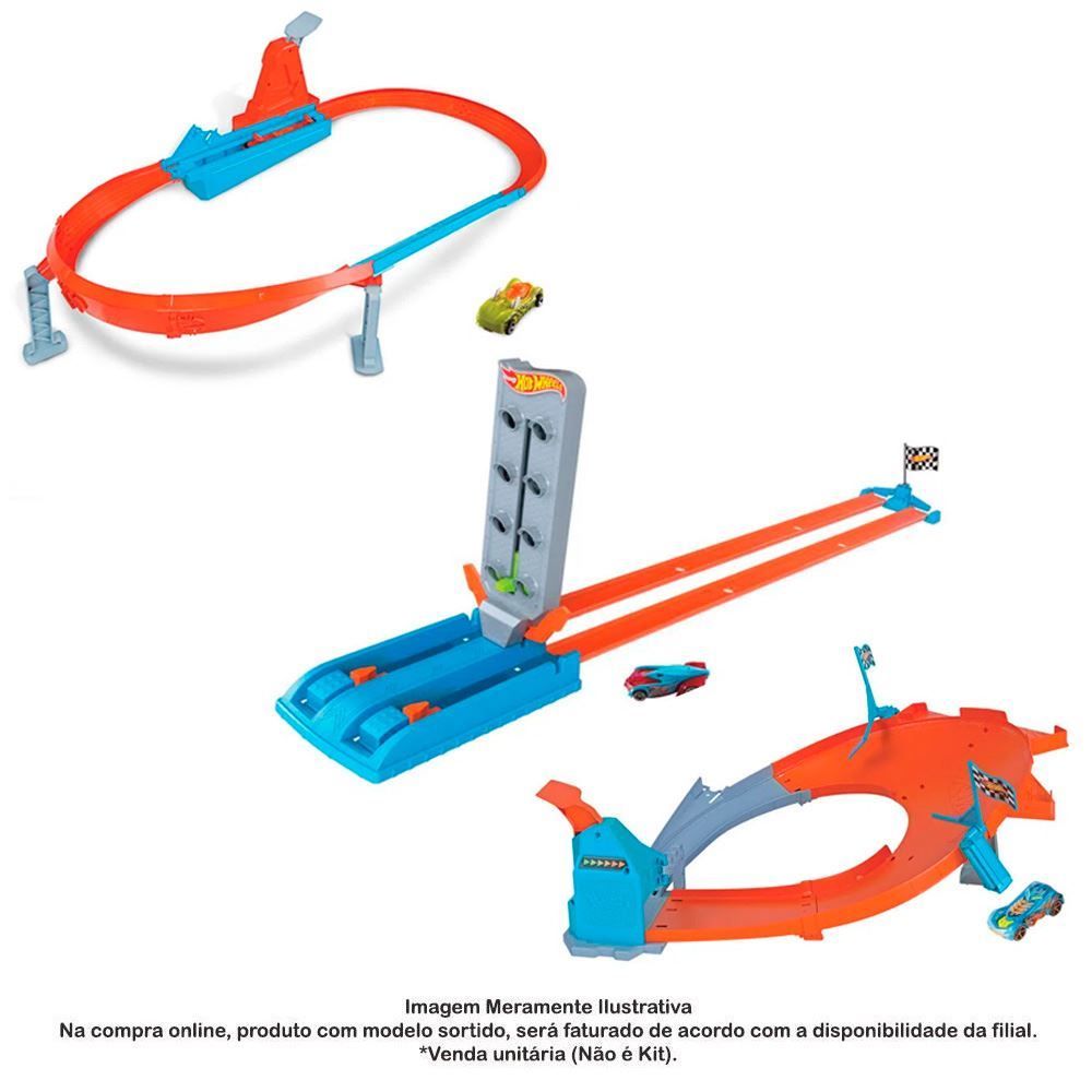 Pista Campeonato Action Hot Wheels Gbf81 Mattel - Sortido