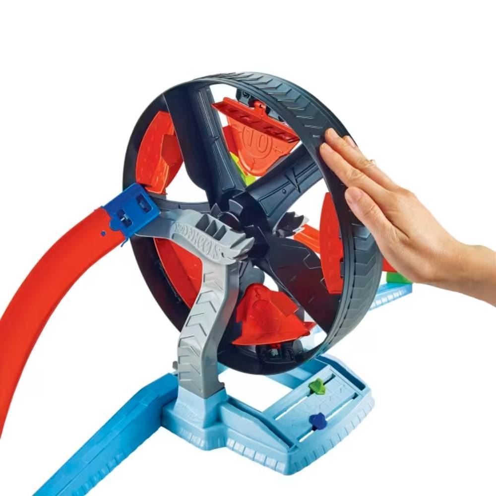 Pista Competição Giratória Hot Wheels Mattel - GJM77
