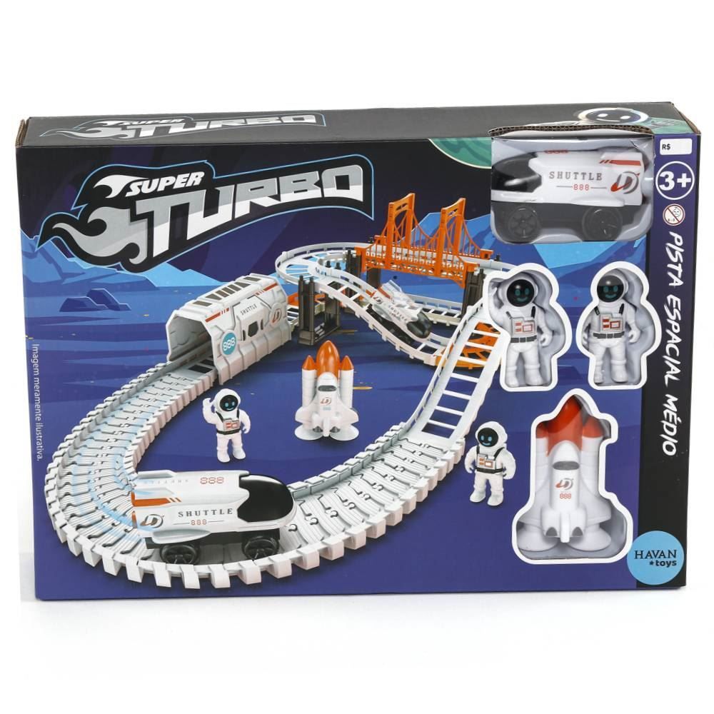 Pista Espacial M Super Turbo Havan Toys - HBR0702