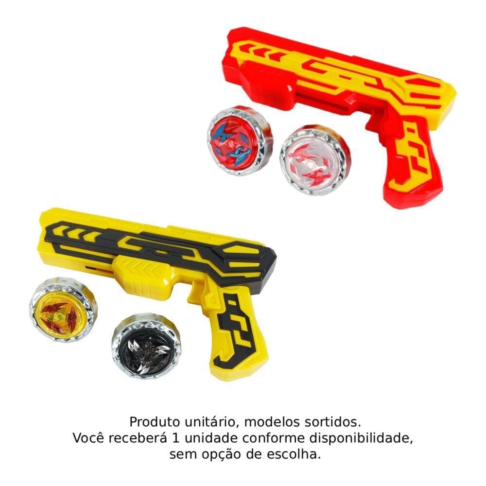 Brinquedo Pistola Lançador de Pião Havan Toys - Sortido
