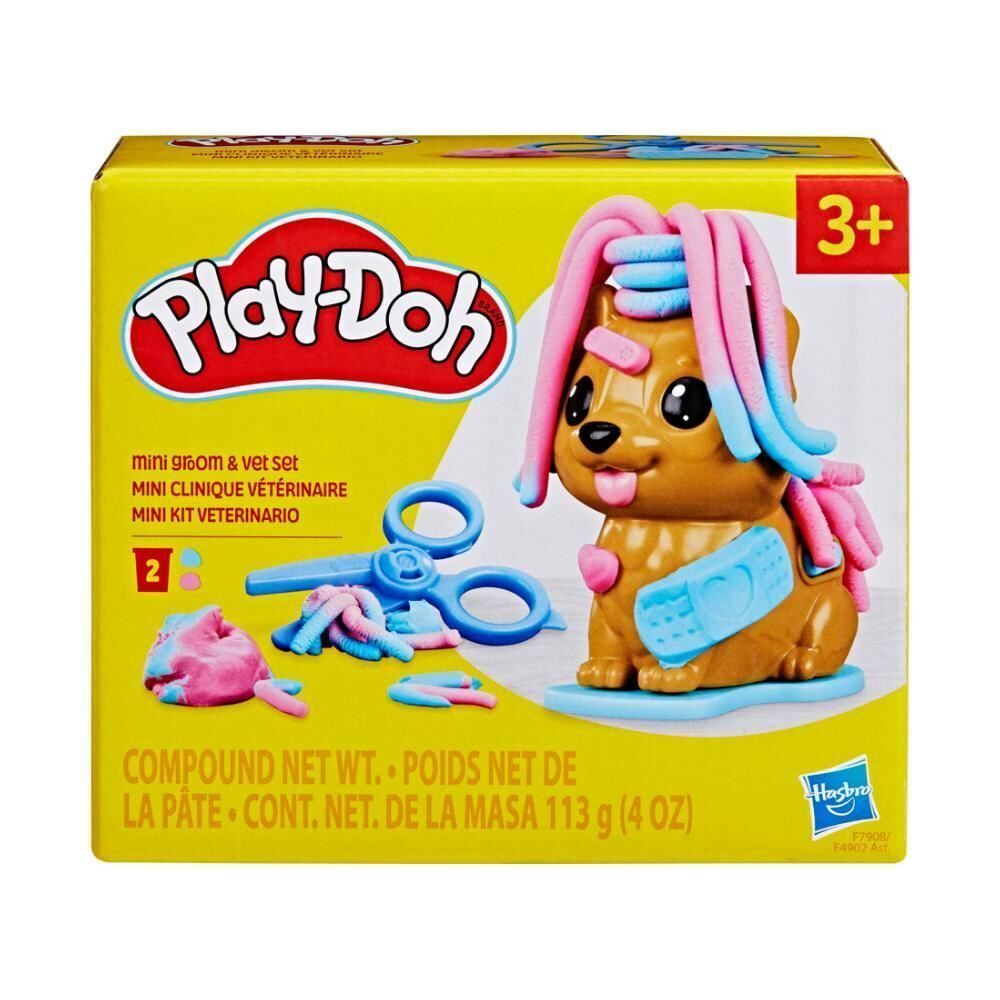 Play-Doh Massinha de Modelar Mini Kit Veterinário Hasbro - F7908