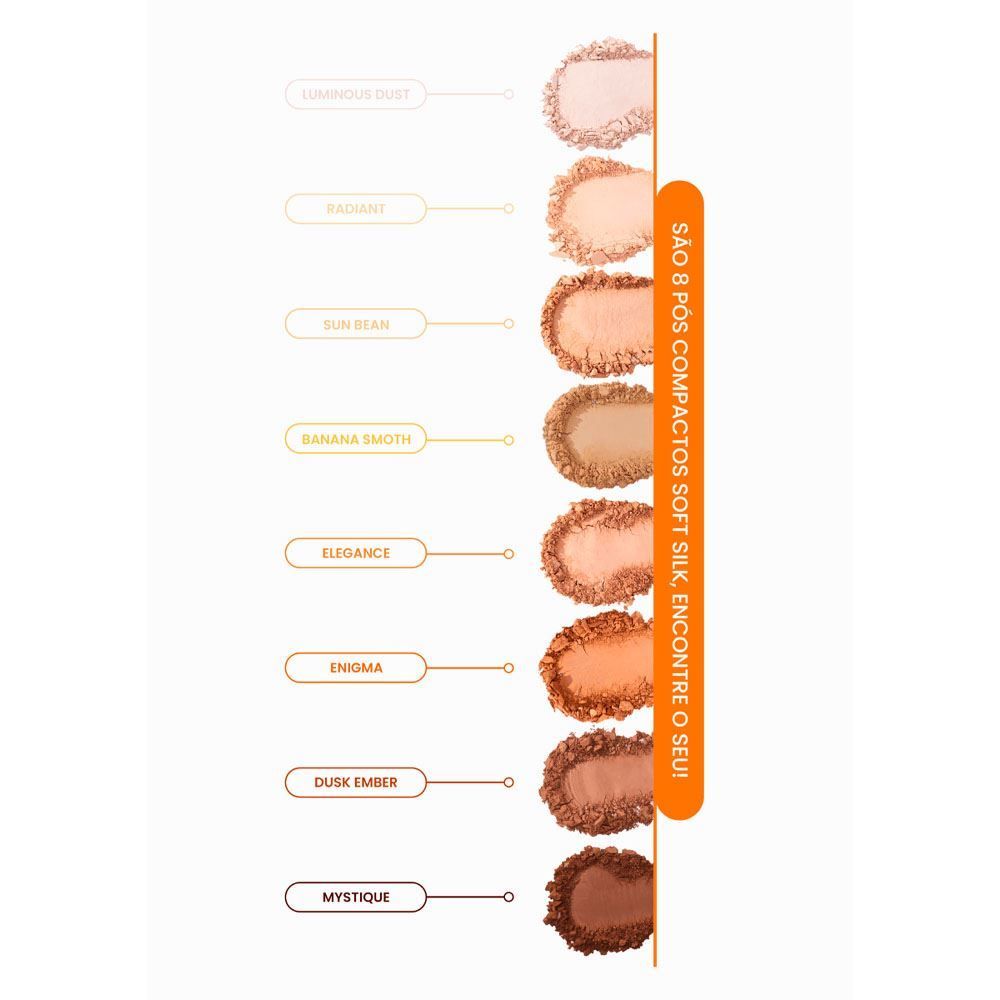Pó Compacto Mari Maria Soft Silk Radiant - 5,95g