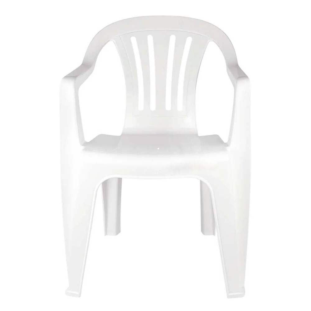 Cadeira De Plástico Mor Empilhável Bela Vista - Branco