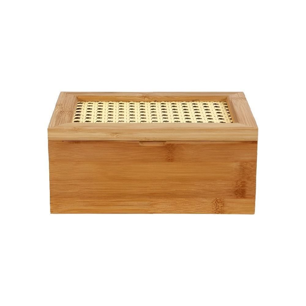 Porta Chá Bambu Havan Casa 24Cm - Natural