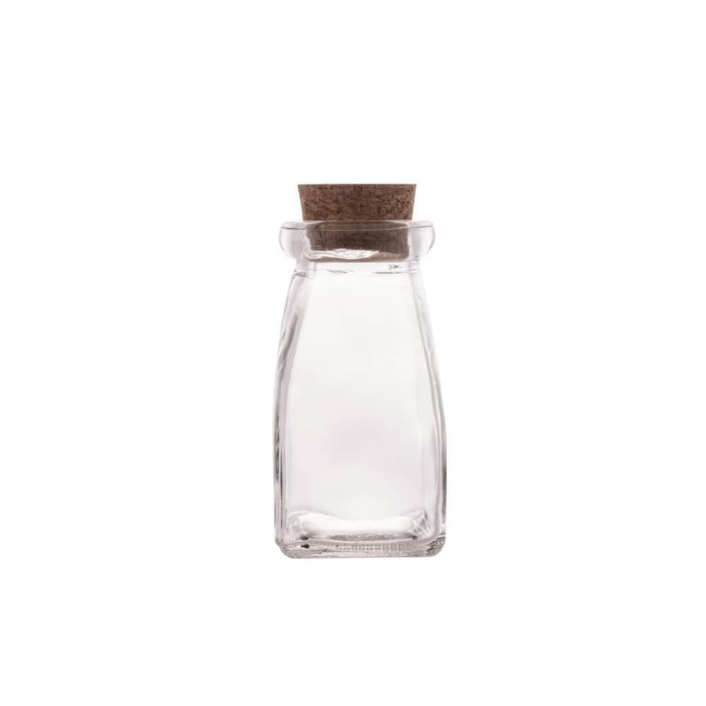 Porta Condimentos Oval Com Tampa Rolha Lyor - 120ml