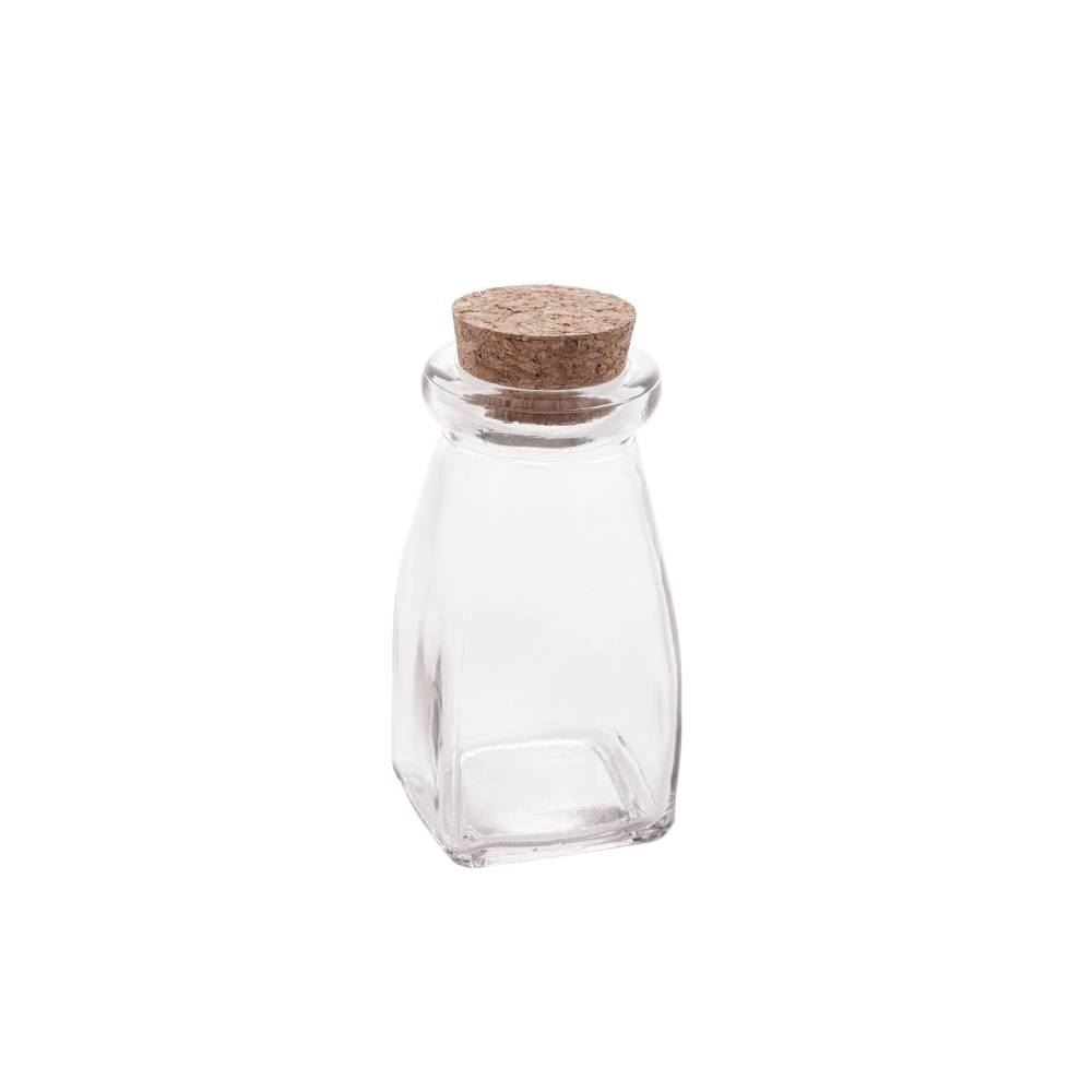 Porta Condimentos Oval Com Tampa Rolha Lyor - 120ml