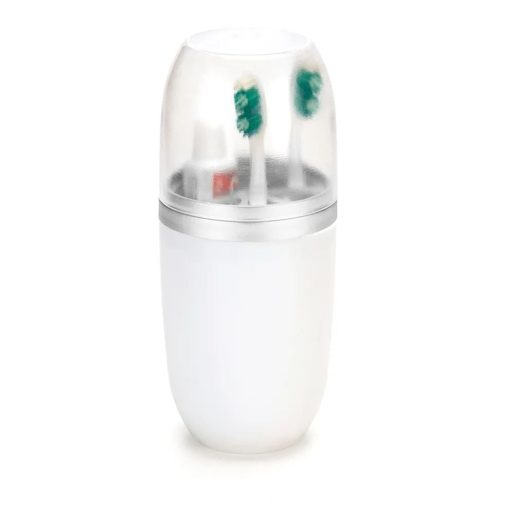 Porta Escova Dental com Tampa Arthi 500Ml - Branco