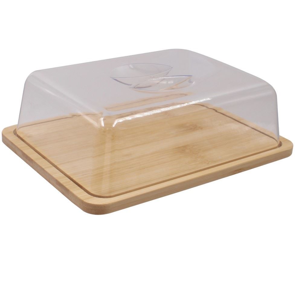 Porta Frios com Tampa 24 cm Havan Casa - Bambu