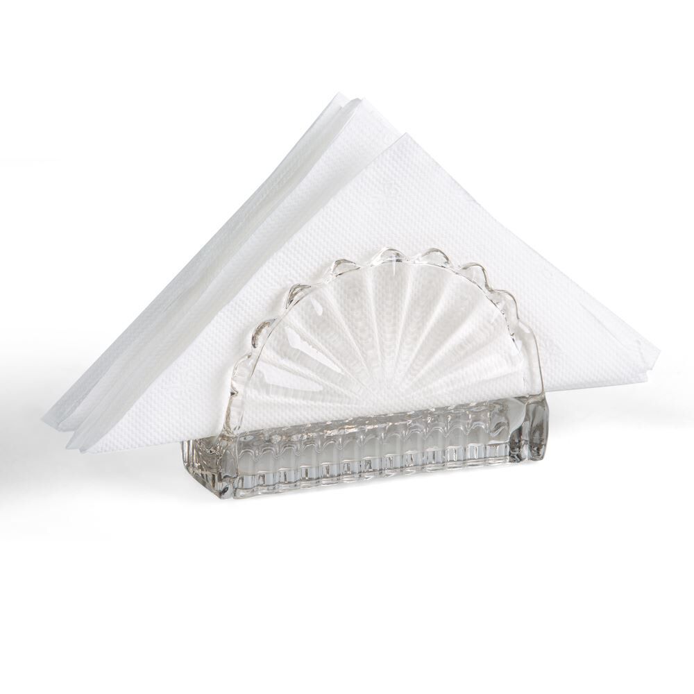 Porta Guardanapos de Vidro Lyor 12Cm - Transparente