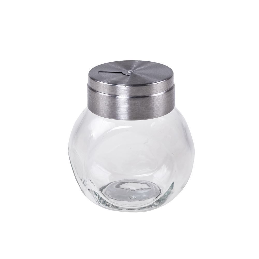 Porta Tempero Com Tampa 200Ml Lyor - Vidro