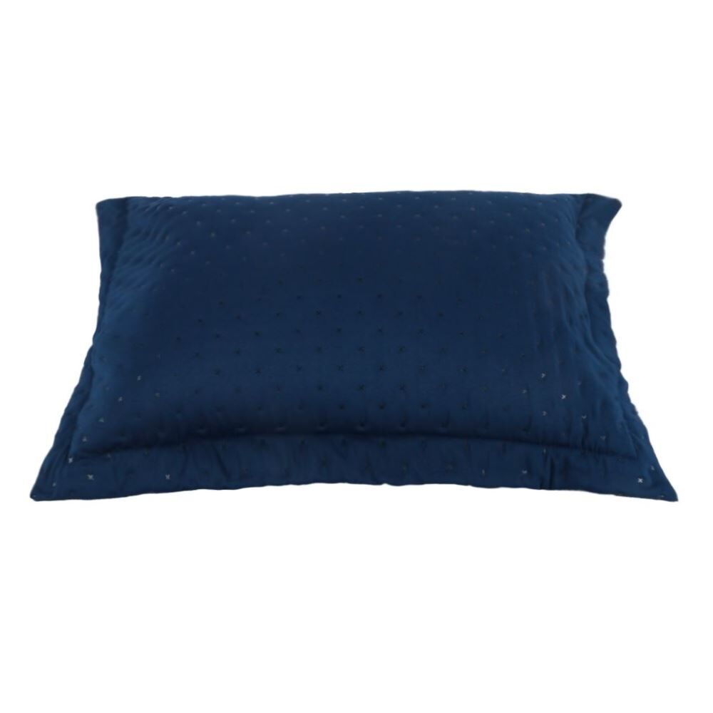 Porta Travesseiro 50X70 cm Elegance Havan Casa 1 Pç - Azul Oceano