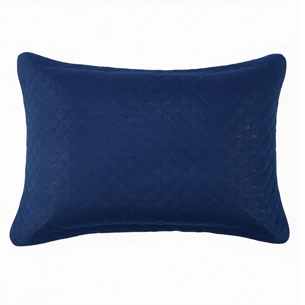 Porta Travesseiro Napoli Matelado 50Cm X 70Cm Havan Casa - Azul Oceano 2