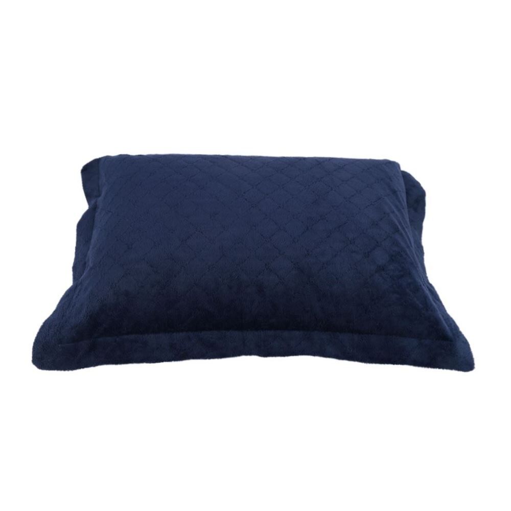 Porta Travesseiro Provence Plush Havan Casa - Azul Mariner