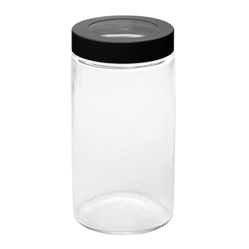 Pote com Tampa Visor 1,8L Lyor - PRETO