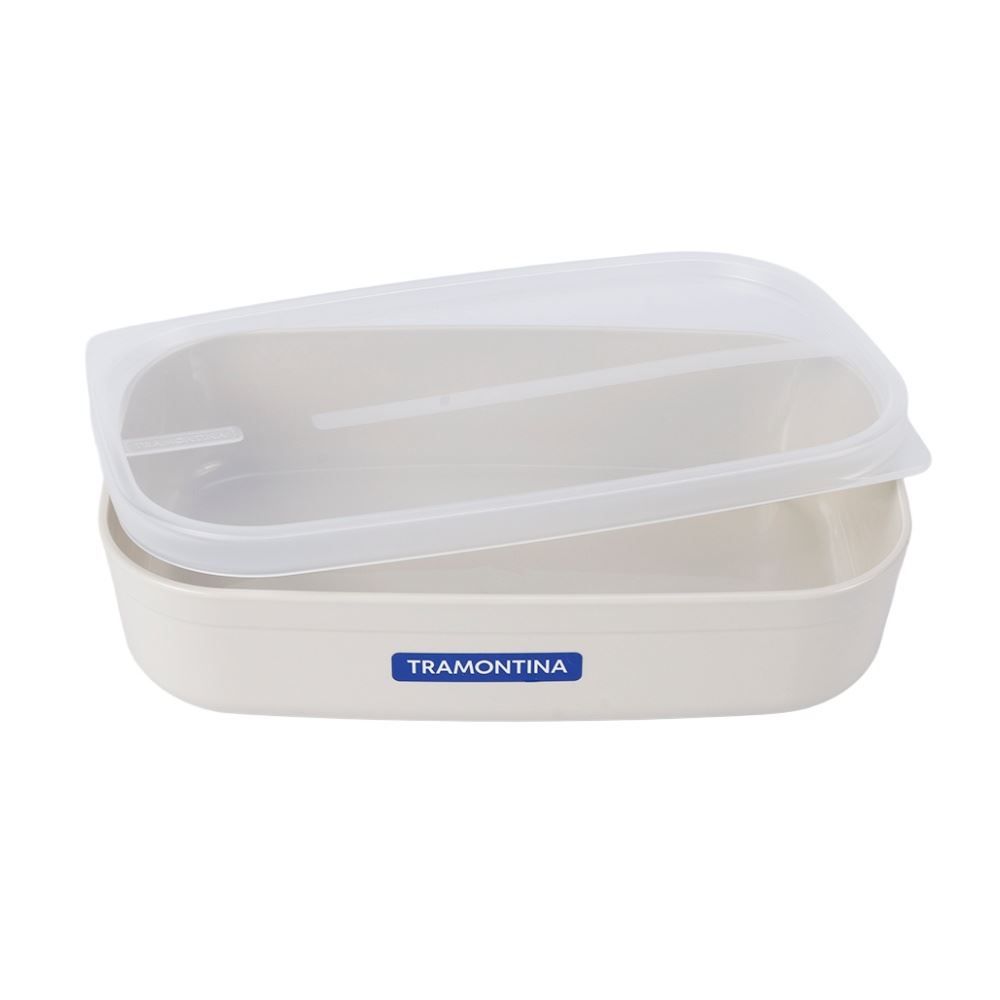 Pote de Plástico Mix Color Tramontina 1,7 Litros - Algodão