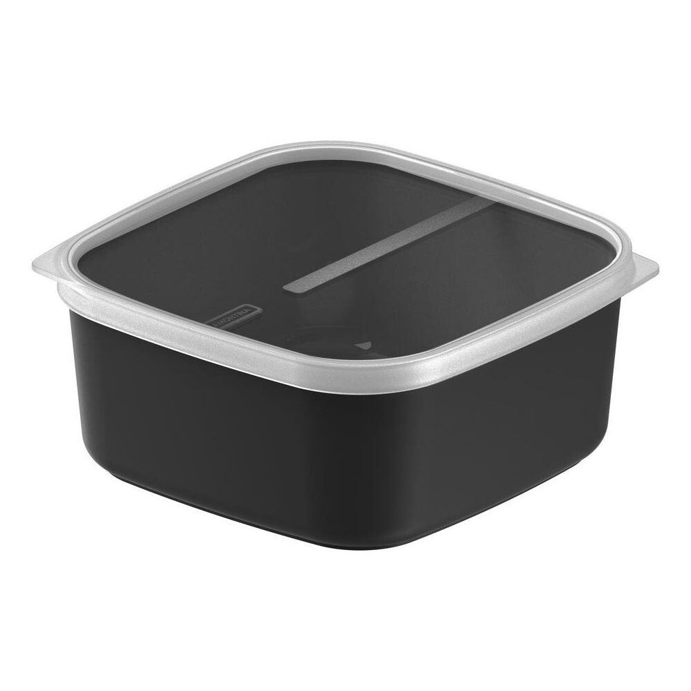 Pote Quadrado Mix Color Tramontina 3,4 Litros - Preto