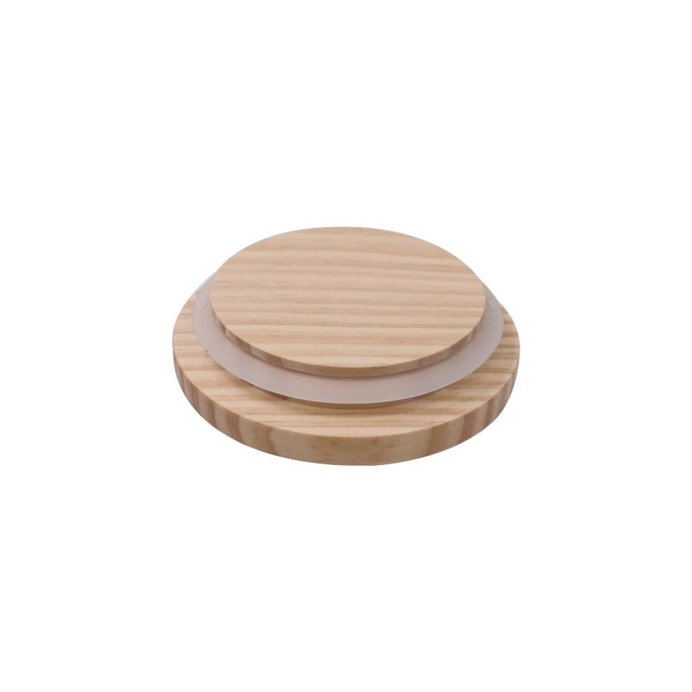Pote de Vidro Canelado com Tampa Havan Casa 800Ml - Transparente
