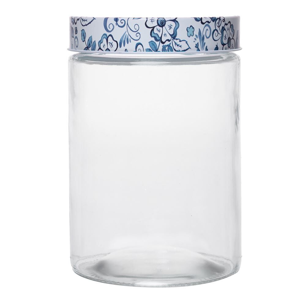 Pote de Vidro Celeste 1,2L Wolff